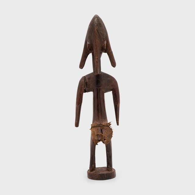 Antique African Bambara Female Nyeloni Figure For Sale - Image 4 of 7