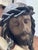 Antique Polychrome Wooden Crucifix, 1890s For Sale - Image 6 of 18