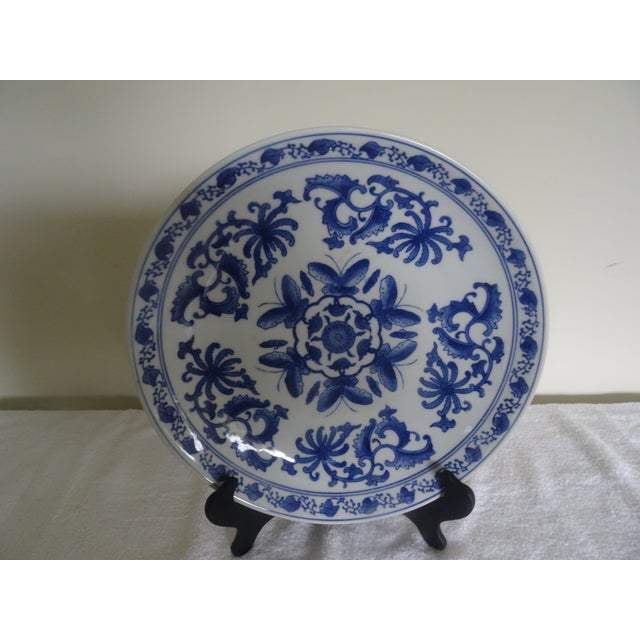 A beautiful charger from quarter of the 20th century. With a display stand for viewing, great for a book case, or on a...