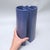 Angelo Mangiarotti Indigo Porcelain Vase by Angelo Mangiarotti, 1960s For Sale - Image 4 of 12