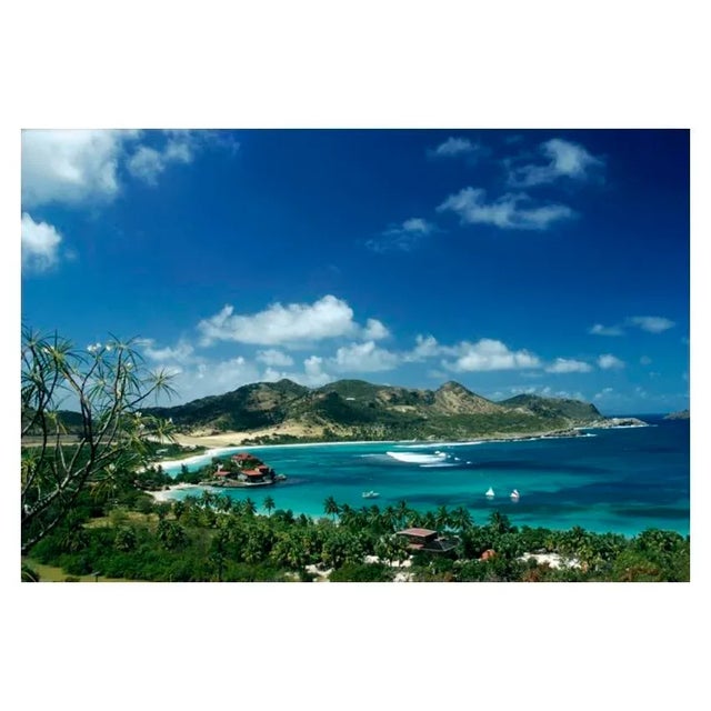 Eden Rock 1973 The mansion of Remy de Haenen on a peninsula in the bay of St. Jean at Eden Rock on the Caribbean island of...