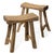 Vintage Elm Saddle Stool For Sale - Image 3 of 4