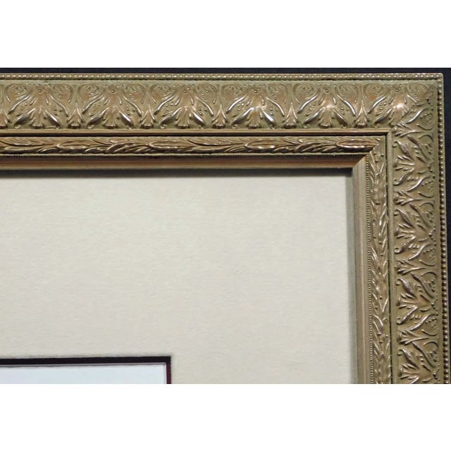 Impressionist G H Rothe Pattern 1982 Hand Signed Art Limited Edition Ballet Dancer Framed For Sale - Image 3 of 6