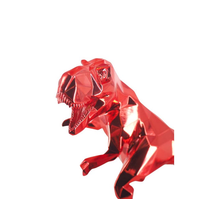 Red Resin T Rex from Richard Orlinski For Sale - Image 9 of 11
