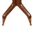 Console Table in Walnut with Brass Legs by Gio Ponti, 1950s For Sale - Image 10 of 17