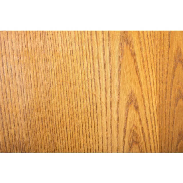 Mid Century Modern Honey Oak Coffee Table Attributed to Sven Ivar Dysthe for Dokka, circa 1970s For Sale - Image 12 of 13