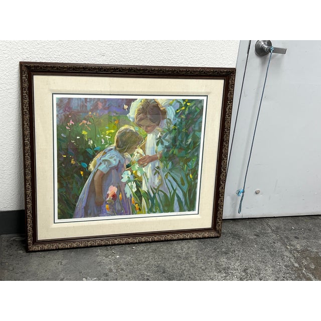 Printmaking Materials Don Hatfield “Sweet Scents” Signed Lithograph Edition 107 of 395 For Sale - Image 7 of 12