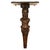 Wood Antique 19thC Italian Carved Walnut Renaissance Revival Pair Caryatid Brackets, Circa 1850 For Sale - Image 7 of 15