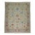 Vintage Inspired Square Size Ivory Turkish Oushak - 9'1" x 10'4" For Sale