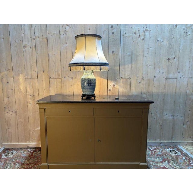 Enamelled Porcelain Table Lamp For Sale - Image 9 of 13