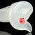 Alabaster Vintage Seguso Murano 1950s Opalescent Alabastro White Italian Art Glass Mid Century Cat Kitten Sculpture For Sale - Image 8 of 10