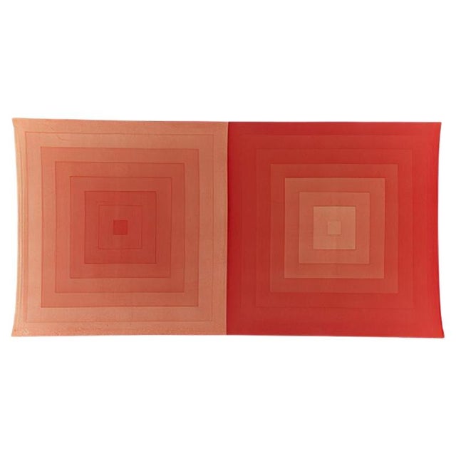 Large Square Cotton Velvet Wall Decor from Mira For Sale - Image 8 of 8
