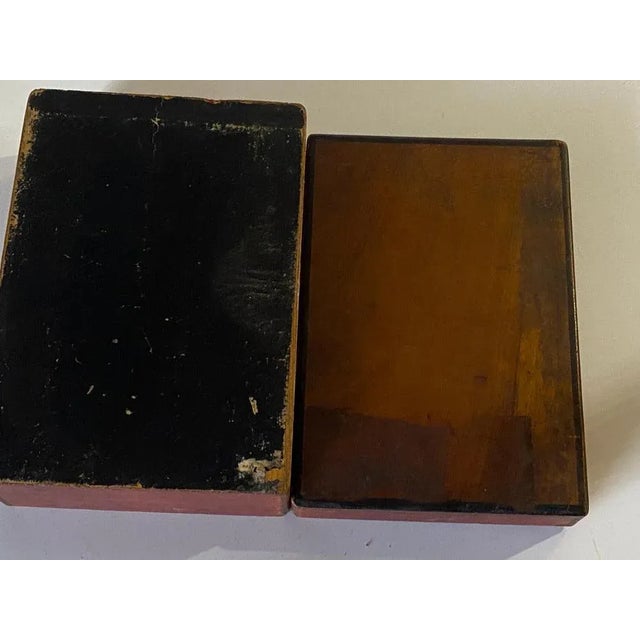 19th Century France Victorian Jewelry Box in Wood For Sale - Image 3 of 11