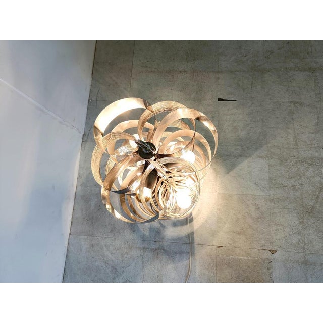 Vintage Floor Lamp attributed to Gaetano Sciolari, 1970s For Sale - Image 10 of 12