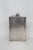 Traditional Evans Early 1900s Monogrammed Whiskey Hip Flask Evans Nickel Silver 4714b For Sale - Image 3 of 15