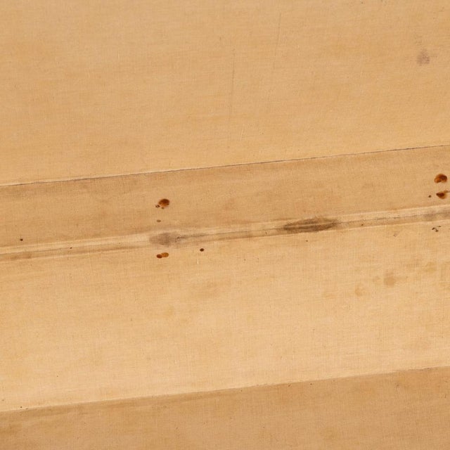 Vintage Car Trunk in Grey Vuittonite Canvas from Louis Vuitton, Paris, France, 1930s For Sale - Image 14 of 18