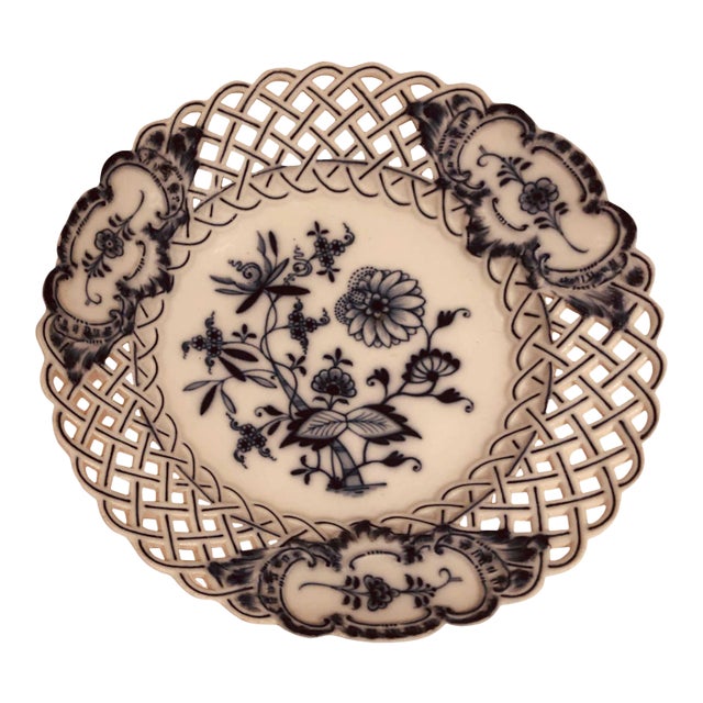 1900s Meissen Porcelain Plate For Sale