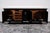 1930s Art Deco High-Gloss Black Lacquered Sideboard with Stylized Woman's Head Emblem, 1930s For Sale - Image 5 of 11