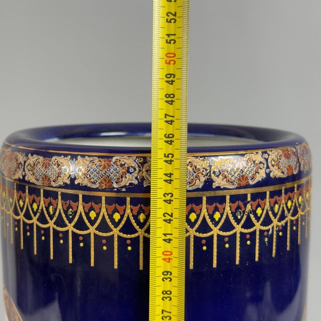 Venetian Lagoon Limoges Porcelain Vase, 1960s For Sale - Image 10 of 11