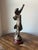 Metal Late 19th Century After Hippolyte Francois Moreau Sculpture "La Nuit" or "At Night or Darkness" For Sale - Image 7 of 12