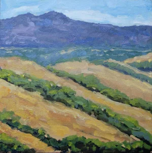 Diablo, Modern Landscape Oil Painting