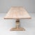 20th Century French Double Pedestal Oak Dining Table For Sale - Image 12 of 18