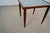 1960’s Mid-Century Modern Walnut & Foil Glass Side Table For Sale - Image 12 of 12