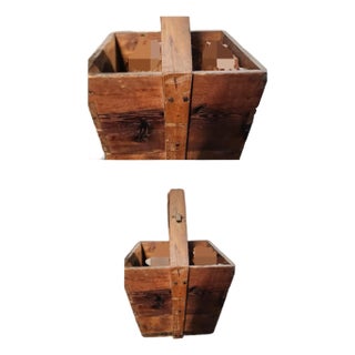 Antique Chinese Rice Collector Container For Sale