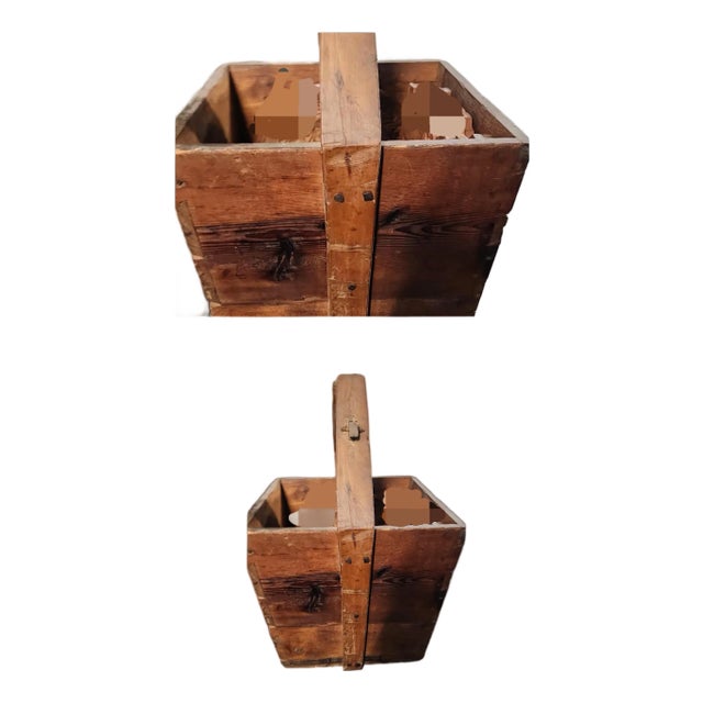 Antique Chinese Rice Collector Container For Sale