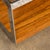 Metal Vintage English Chrome, Glass and Wood End Table from Merrow Associates, 1960s For Sale - Image 7 of 15