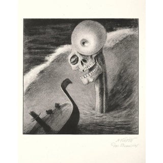 Das Grausen - Lithograph After A. Kubin - 1903 1922 For Sale