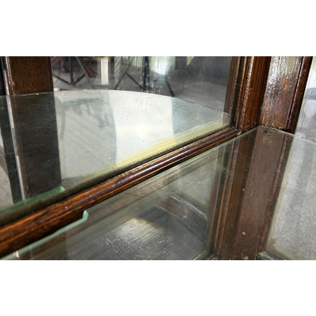 Early 1900s Curio Cabinet With Paw Feet For Sale - Image 14 of 14
