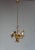Italian Gilded Chandelier with Floral Decor in the Style of Coco Chanel, 1970s For Sale - Image 10 of 10