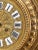 Gold Baroque Style Wall Clock For Sale - Image 8 of 11