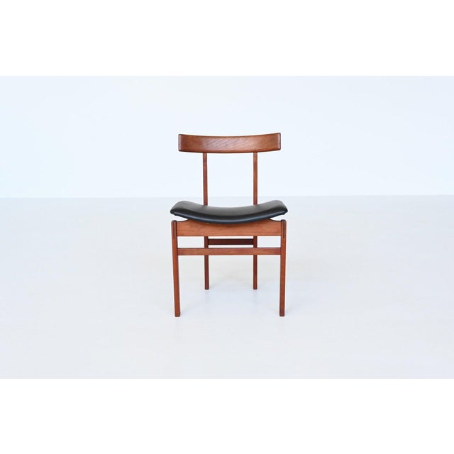 Danish #193 Dining Chairs in Teak by Inger Klingenberg for France & Søn, 1960s, Set of 4 For Sale - Image 16 of 18