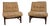 Pair of Edward Wormley for Dunbar-Style Slipper Chairs For Sale
