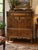 Antique Victorian Revival Chiffonier High Chest With Ornate Scrollwork, Circa 1910 For Sale - Image 17 of 17