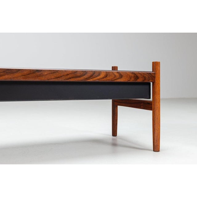 Large Planter in Rosewood by Hugo Frandsen for Spottrup, Denmark, 1960 For Sale - Image 9 of 13
