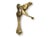 Antique English Brass Horse Doorknocker For Sale - Image 4 of 5