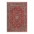 Traditional Kazveen Pak-Persian Red/Blue Wool&Silk Rug - 10'1'' X 14'1'' For Sale