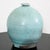 Ceramic Mid Century Modern Round Vase Pot Teal Glaze Studio Ceramic Blue Weed Vintage For Sale - Image 7 of 12
