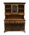 Brown Keller Furniture Solid Maple Colonial Early American 54" Buffet W. Display Hutch For Sale - Image 8 of 15