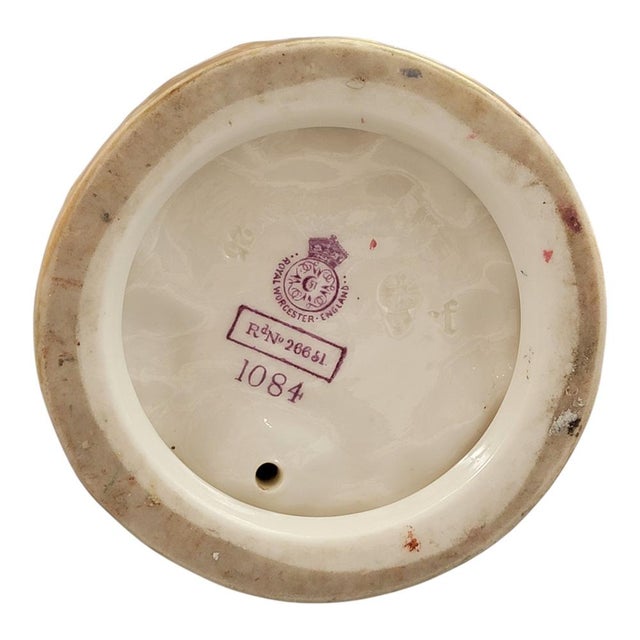 Sculptural Egyptian Figure by James Hadley for Royal Worcester, 1895 For Sale - Image 9 of 11