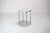 Carrara Marble Kaus Cromo Side Table by Nicola Di Froscia for DFdesignlab For Sale - Image 6 of 7