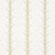 Sample-Schumacher X Celerie Kemble Acanthus Stripe Fabric Sand For Sale