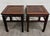 Vintage Ming Style Hong Kong Blackwood End Tables Side Tables - Pair For Sale In Kansas City - Image 6 of 12
