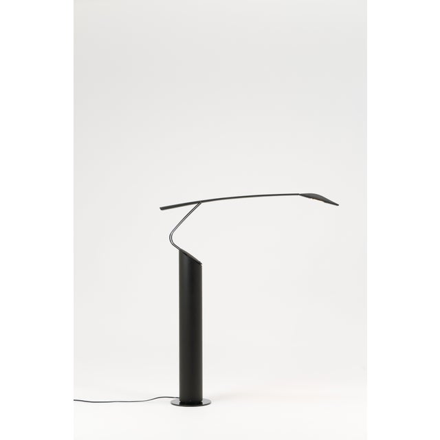 Italian Dove Floor Lamp attributed to Mario Barbaglia & Marco Colombo for Italiana Luce, Italy, 1980s For Sale - Image 4 of 18