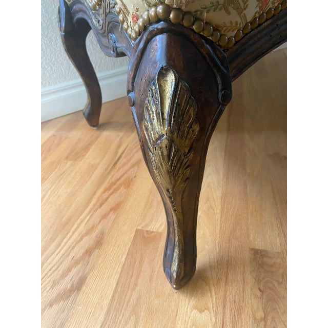 Late 20th Century Vintage Louis XV French Style Exquisite Settee Paul Robert Excellent "Mint" Condition. For Sale - Image 5 of 12