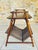 Mid-Century Italian Rattan and Bamboo Side Table, 1960s For Sale - Image 12 of 18