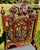 Late 19th Century Victorian Slipper Chair Harvest Vine Carved Walnut Needlepoint Seat Attributed to Thomas Brooks. For Sale - Image 5 of 8
